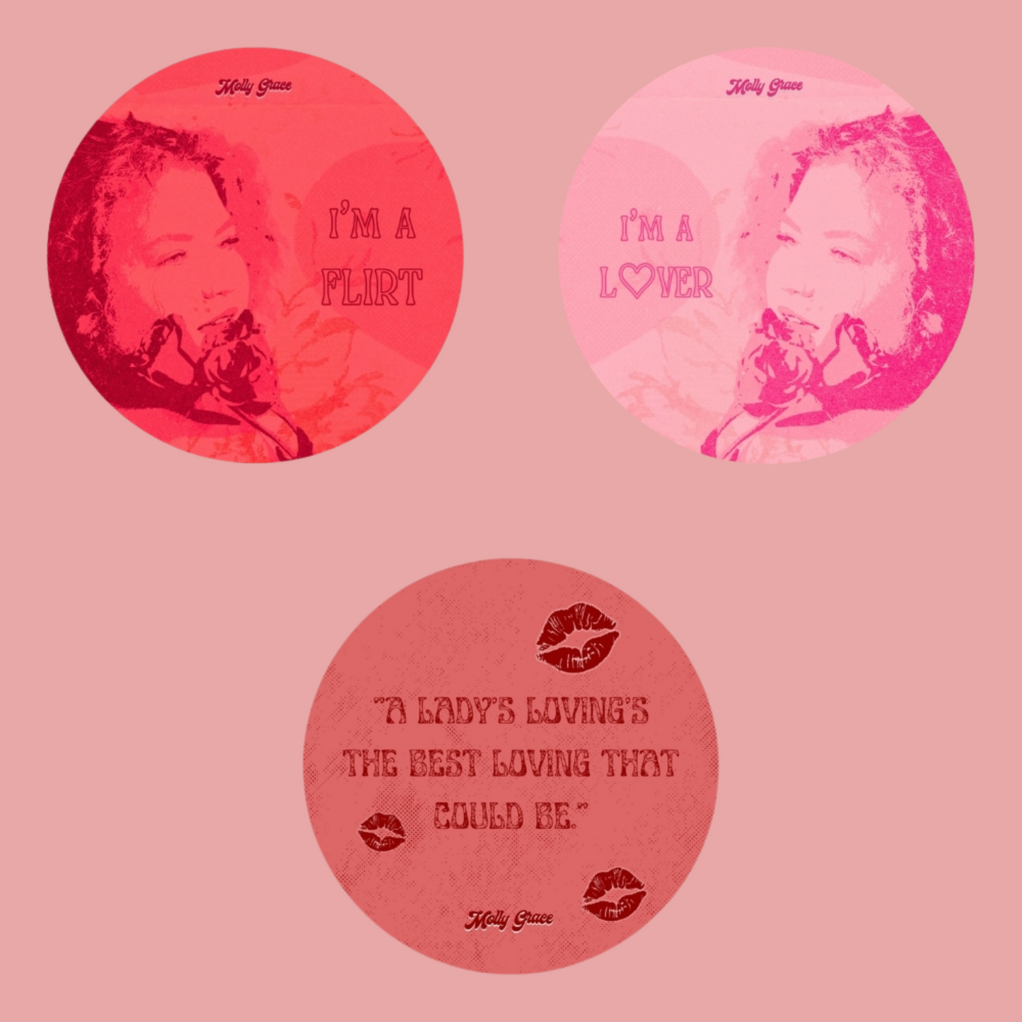 “Lover” Sticker Pack.